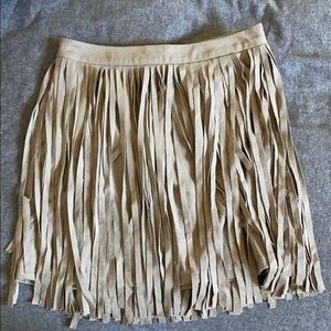 Fringe Short Skirt